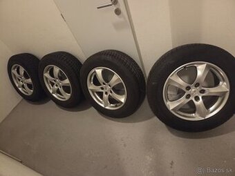 5x114.3 R17 zimné 225/65 R17 Barum 7mm + Alu SUV