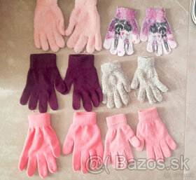 Zánovné rukavice z Rakúska pre dievča, veľkosť od 6-15r. Hru