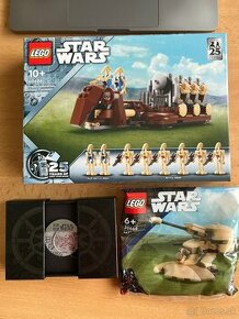Lego 40686 Star Wars + Lego 30680 Navyše + Zberateľská Minca