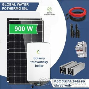 Ohrev vody solárnymi panelmi