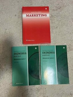 Predám VŠ knihy - marketing, ekonómia