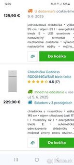 Predám chladničku