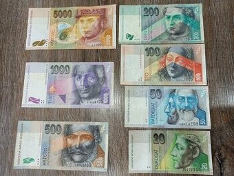 Sada Slovenských bankoviek