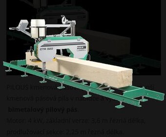 Pásová pila pilous ctr 520