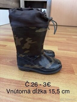 Chlapčenské gumáky