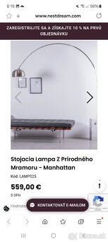 Predáme veľmi peknú mramorovu Lampu.