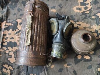 /REZERVOVANÉ/ Nemecká plynová maska GM38