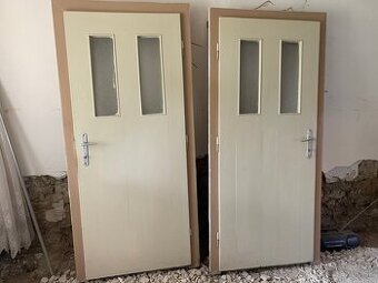 Interierove retro dvere + zarubne