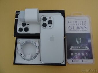 iPhone 13 PRO 256GB SILVER - ZÁRUKA 1 ROK - 100% BATERIA