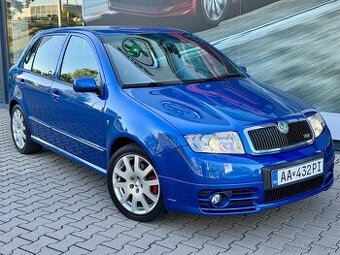 Škoda Fabia RS 1.9TDI 131ps SWISS BLUE EDITION 1/100
