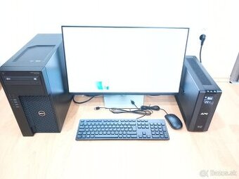 DELL Precision T3620+ APC 900W+ DELL FULL HD 27"monitor