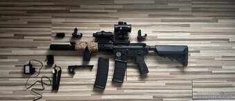 Predám Delta Armory GP M4 AR15 10” M-LOK ALPHA + príslušenst