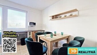 Na prenájom zariadený 2-izbový byt - Staré sídlisko - Prievi