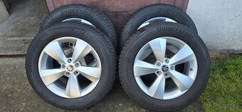 5x112,r17,ŠKODA-6,5J,et38,215-65-Bridgestone-4622-top stav