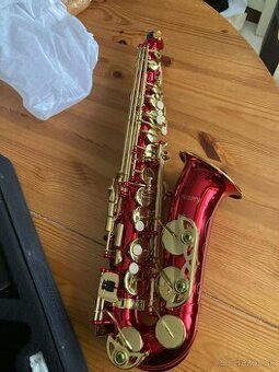Saxofón zn. Victory -  alto - nový - červený