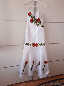 biele šaty
