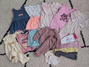 Balík oblečenia veľkosť 74