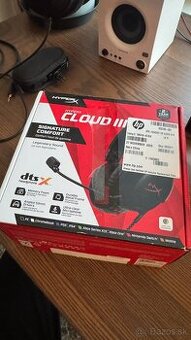 HyperX Cloud III – Úplne nové / Záruka