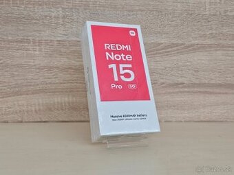 Xiaomi Redmi Note 15 Pro 5G 256GB Titanium | NOVÝ