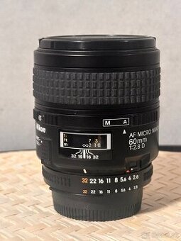 Nikon AF Micro-Nikkor 60 mm f/2.8D – TOP STAV – MACRO 1:1