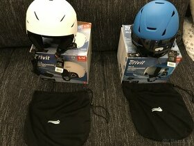 Lyziarska,snowboardova helma prilba+ okuliare+fitnespodložka - 1