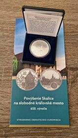 10€ Povýšenie Skalice na slobodné kráľovské mesto - proof