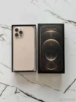 iPhone 12 Pro Max 128GB Gold, TOP stav, ako nový