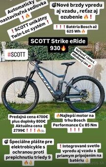 SCOTT Strike eRide 930