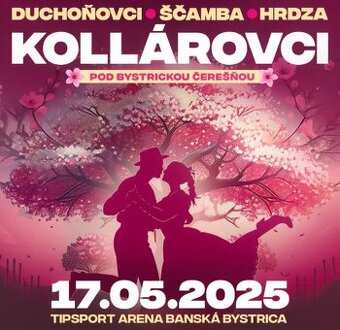 (4x VSTUP) Kollárovci pod Bystrickou Čerešňou
