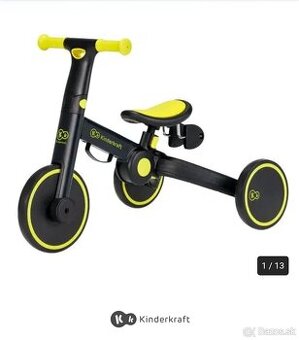 Kinderkraft 4TRIKE Odrazadlo/Trojkolka/Balancny bicykel