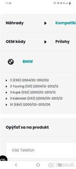 Brzdové kotúče bmw3 x1