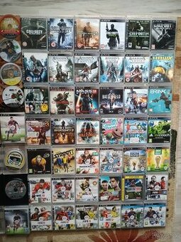 Predám hry na PS3 - 50 ks, 8 eur za kus - PlayStation 3