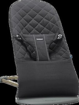 BABYBJORN Lehátko BabyBjörn Bouncer Bliss Black Woven