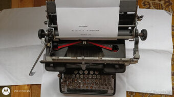 Original pís. stroj Remington