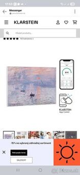 Klarstein Wonderwall Air Art Smart Infrapanel obraz