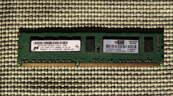 RAMka - ECC unbuffered 1GB