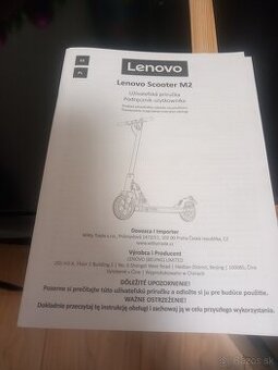 Predám kolobezku Lenovo