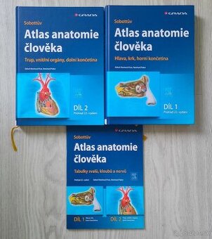 Sobottův Atlas anatomie člověka 1. a 2. díl