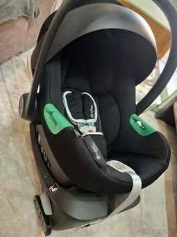 CYBEX Aton B2 i-Size vrátane Base ONE Volcano Black