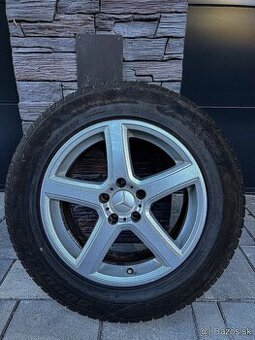 Alu disky Mercedes 5x112 + zimné pneu 235/65 R17