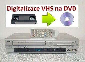 📼>📀VHS-DVD rekordér AEG DVD-R4509VCR