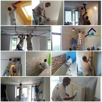 Ponúkam odborné maliarske a natieračské práce > byty a domy