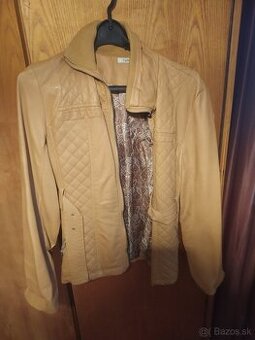 Bunda prechodná hnedá dámska