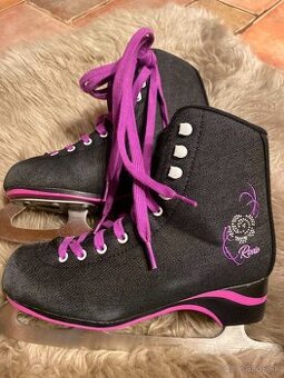 Dievčenské/dámske korčule veľk 37, 23,8 cm