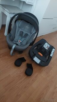 Vajíčko CYBEX ATON 5 + základňa BASE 2 + adaptéry na kočík