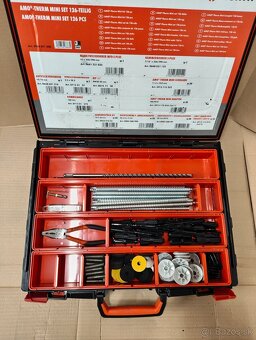 Predám rôzne sady hmoždín, šraubov, kotiev, Orsy systém