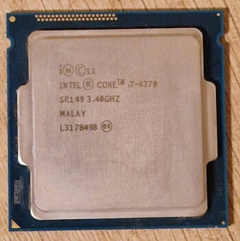 Intel Core i7-4770 – 4 jadrá / 8 vlákien