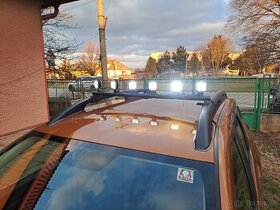Dacia Duster led bar okrúhle od 2018 - 1