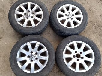 Predám obuté 15" elektróny 5x112