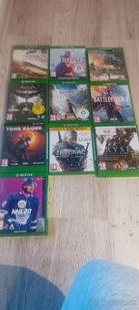 Predám hry na XBOX (v texte)